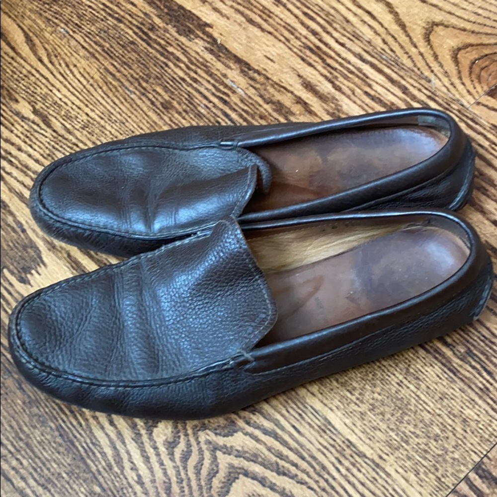 Prada Mens driver/ loafer size 10.5 brown
